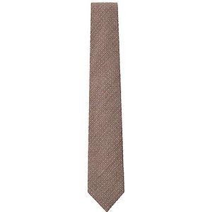Hackett London Mini stropdas met stippen voor heren, Bruin (Taupe)