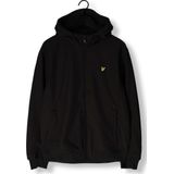 Lyle Scott - Mesh Back Softshell Jas - Zwart - Polyester