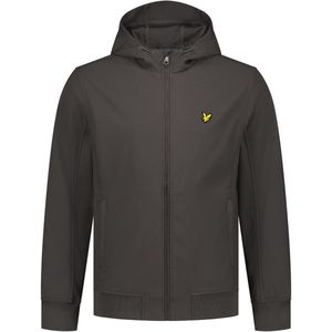 Lyle & Scott Mesh Back Softshell Jas - Heren - Zwart - Softshell