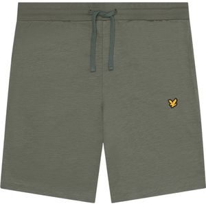 Lyle & Scott - Sweatshort - Oranje - Heren - Sportbroeken
