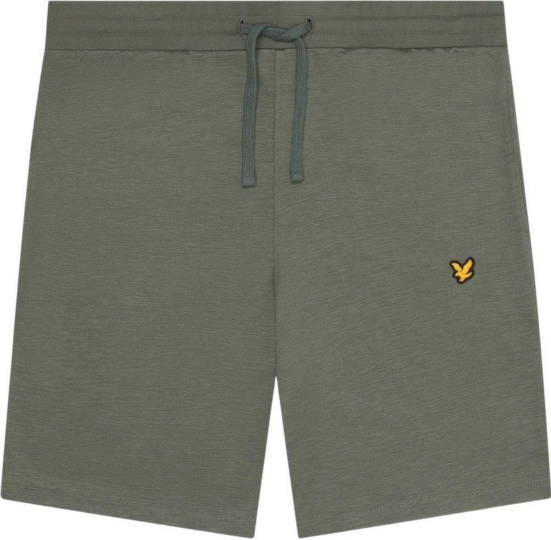 Lyle & Scott - Sweatshort - Oranje - Heren - Sportbroeken