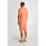 Lyle & Scott - Sweatshort - Oranje - Heren - Sportbroeken