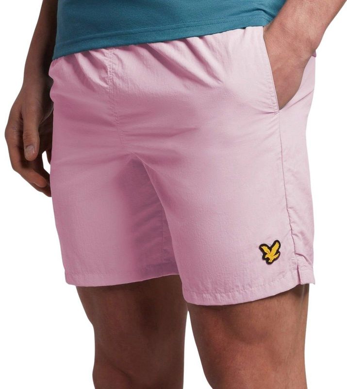 Lyle & Scott Zwemshort Heren - Groen - Sneldrogend Materiaal