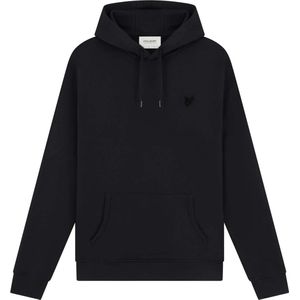Lyle & Scott - Eagle - Sweater - Jet Black - Katoen