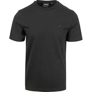 Lyle & Scott - Tonal Eagle - T-Shirt - Jet Black - 100% Katoen