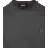 Lyle & Scott Tonal Eagle donkergrijs T-shirt