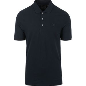 Lyle and Scott Tonal Eagle Polo Navy - Heren