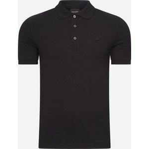 Lyle and Scott Tonal Eagle Polo Zwart - Heren