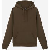 Lyle & Scott Tonal eagle pullover hoodie - olive