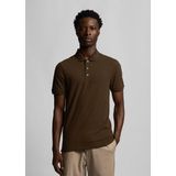 Lyle & Scott Tonal Eagle Plain Korte Mouw Poloshirt