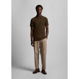 Lyle & Scott Tonal Eagle Plain Korte Mouw Poloshirt