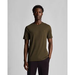 Lyle Scott Tonal eagle t-shirt - olive