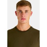 Lyle Scott Tonal Eagle T-Shirt - Groen