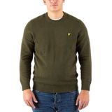 Lyle & Scott - Shoulder - Sweater - Olijf