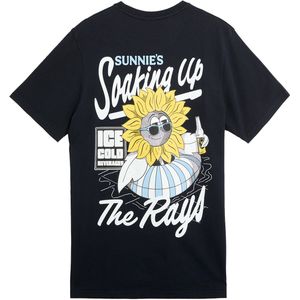 Lyle&Scott T-shirt - Donkerblauw - Katoen - Ronde Hals