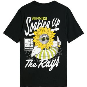 Lyle & Scott - Grafisch T-shirt - Zwart