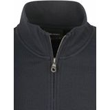 Lyle & Scott - Loopback Quarter Zip - Trui - Dark Navy