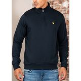 Lyle & Scott - Loopback Quarter Zip - Trui - Dark Navy
