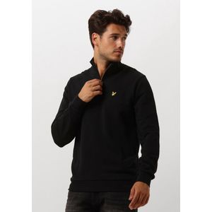 Lyle & Scott - Loopback Quarter Zip - Trui - Jet Black