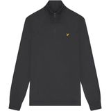 Lyle & Scott - Loopback Quarter Zip - Trui - Gunmetal - Oversized Fit