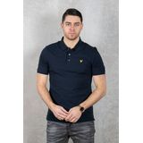 Lyle & Scott - Slub Polo Shirt - Donkerblauw - 100% Katoen