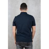 Lyle & Scott - Slub Polo Shirt - Donkerblauw - 100% Katoen