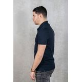 Lyle & Scott - Slub Korte Mouw Poloshirt - Groen - 100% Katoen
