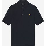 Lyle & Scott - Slub Korte Mouw Poloshirt - Groen - 100% Katoen