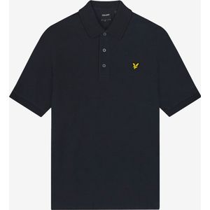 Lyle & Scott - Slub Korte Mouw Poloshirt - Groen - 100% Katoen