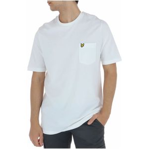 Lyle & Scott - Klassiek - T-shirt - Wit - 100% Katoen