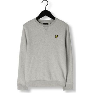 Lyle & Scott Crew Neck Sweatshirt Boys Truien & Vesten Jongens Sweater Hoodie Vest Lichtgrijs