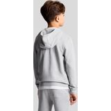 Lyle & Scott Cardigan - Light Grey Mergel - Lyle & Scott - 9-10 jaar (134-140) - Cardigan