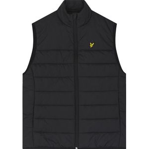 Lyle & Scott Gewatteerd Vest - Jet Black - Lyle & Scott - 10-11 jaar (140-146) - Vest