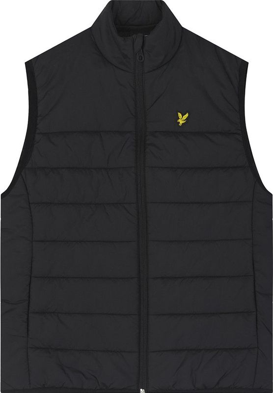 Lyle&Scott Kids - Wadded Gilet - Bodywarmer - Hoog Hals - Ritssluiting
