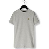 LYLE & SCOTT - T-Shirt - Grijs - Katoen