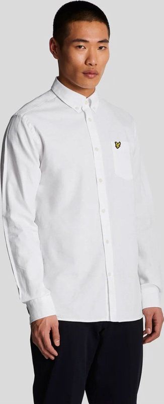 Lyle & Scott - Blouse - Wit - Katoen/Linnen