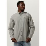 Men's Lyle And Scott Cotton Linen Button Down Shirt in Blue