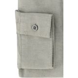 Men's Lyle And Scott Cotton Linen Button Down Shirt in Blue