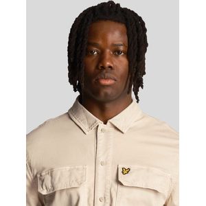 Lyle & Scott Overshirt - Garment Dyed - Cove