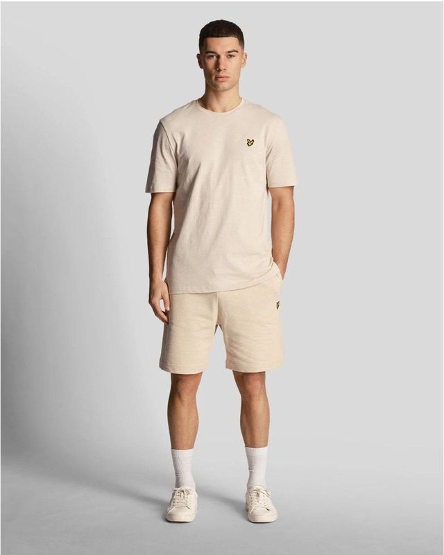 Lyle & Scott - Slub Shorts - Beige - Katoen