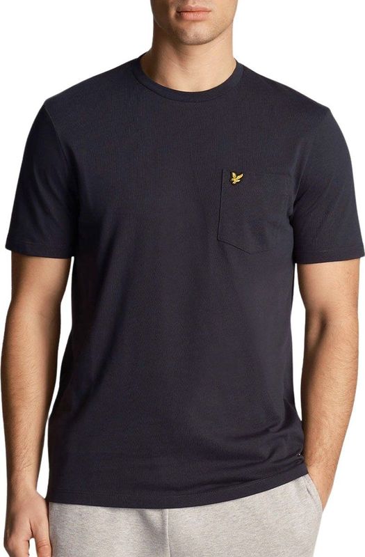 Lyle & Scott - T-shirt - Blauw - 100% Katoen