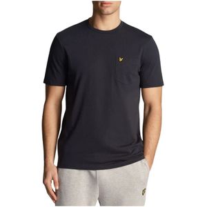 Lyle and Scott - TS2022V Z271 - T-shirt - Donker Marineblauw - Katoen