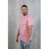 Lyle & Scott Palmroze T-shirt met zak op de borst