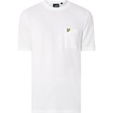 Lyle & Scott - Klassiek T-shirt - Wit - 100% Katoen - Korte Mouwen