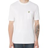 Lyle & Scott - Klassiek T-shirt - Wit - 100% Katoen - Korte Mouwen