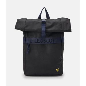 Lyle & Scott Recycled Rolltop Backpack Black