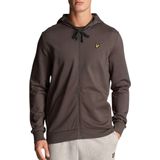 Lyle & Scott - Fly Fleece - Hoodie - Zwart - 70% Viscose, 22% Polyamide, 8% Elastaan
