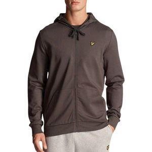Lyle & Scott - Fly Fleece - Hoodie - Zwart - 70% Viscose, 22% Polyamide, 8% Elastaan