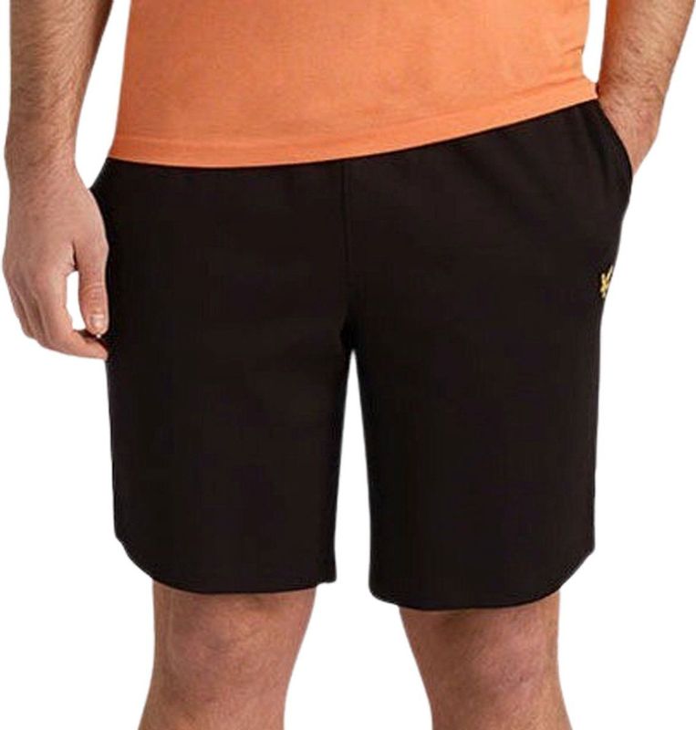 Lyle And Scott - Sports Fly Fleece - Korte Broeken - Zwart - Slim Fit