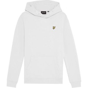 Lyle & Scott - Pullover Hoodie - Wit - Hoodie - Jongens
